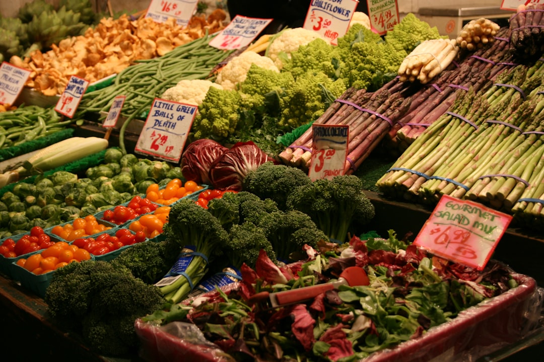 Ingrédients premium et produits frais de marché locale